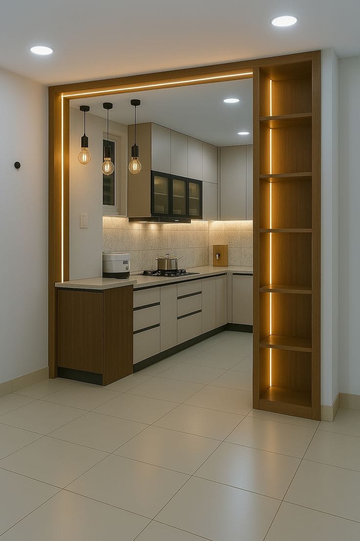 Hall Arch Paneling